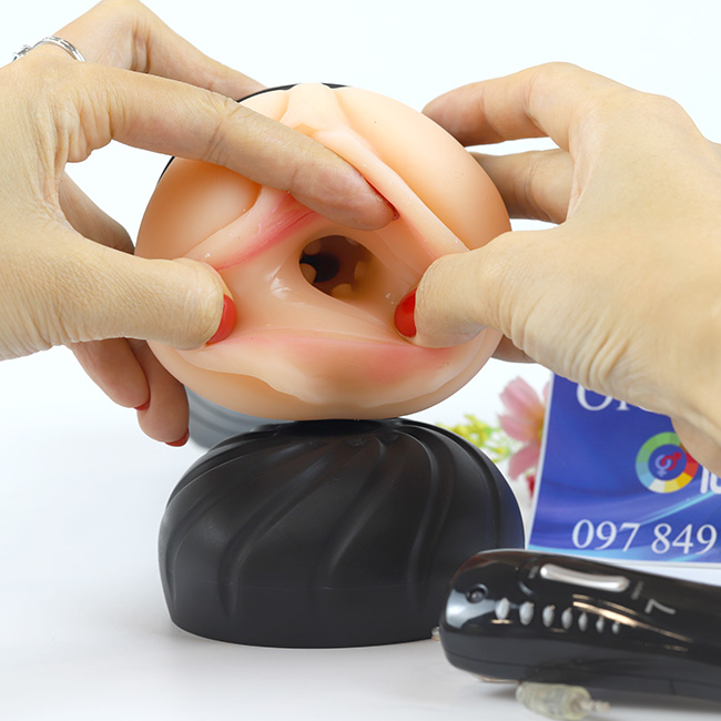 Pussy Vibration có các nhú mềm silicone bên trong âm hộ giả