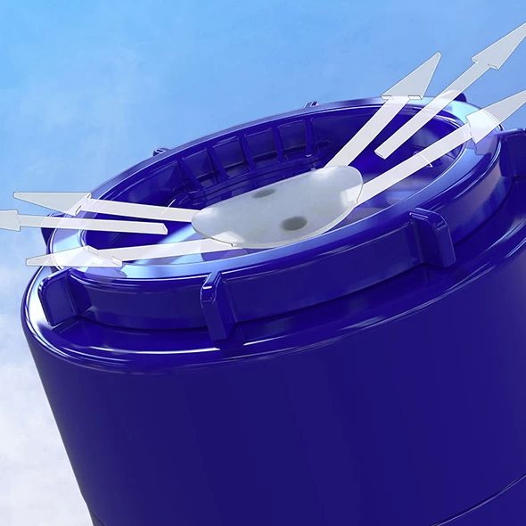 Dưới đáy của âm đạo giả cầm tay này là nắp kiểm soát lực hút