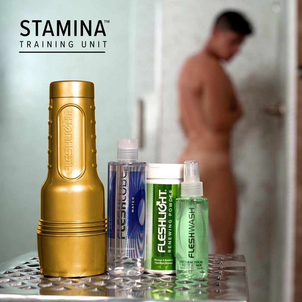 Fleshlight Pink Butt Stamina Training Unit cần sử dụng thêm gel