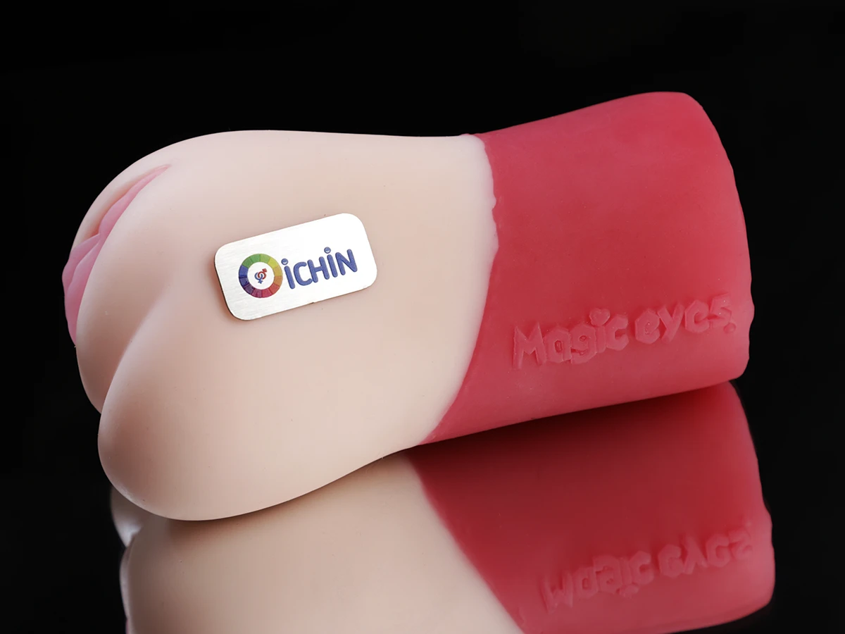 Âm đạo giả cầm tay Magic Eyes Uterus MoonShot màu hồng mềm mại