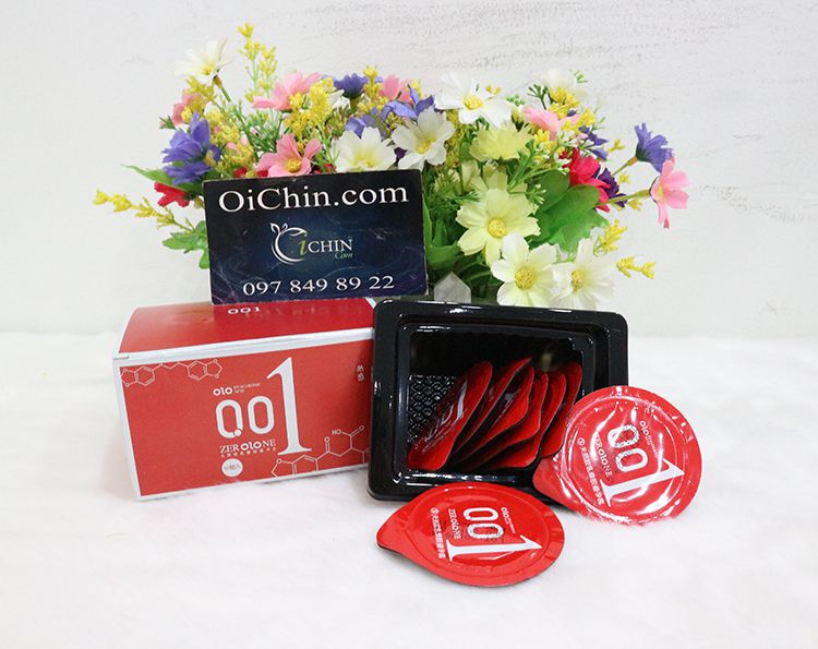 OLO Feel Ultrathin 0,01mm hộp 10 cái