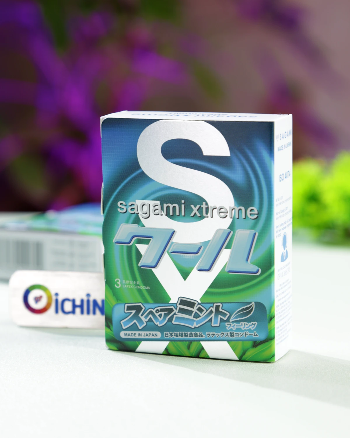 Bao cao su Sagami Xtreme Amino Gold Spearmint 3 chiếc