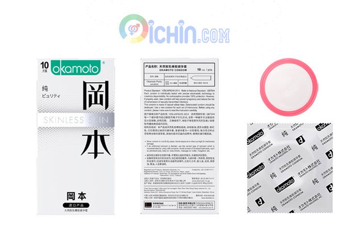 Okamoto Skinless Skin Purity 10 cái