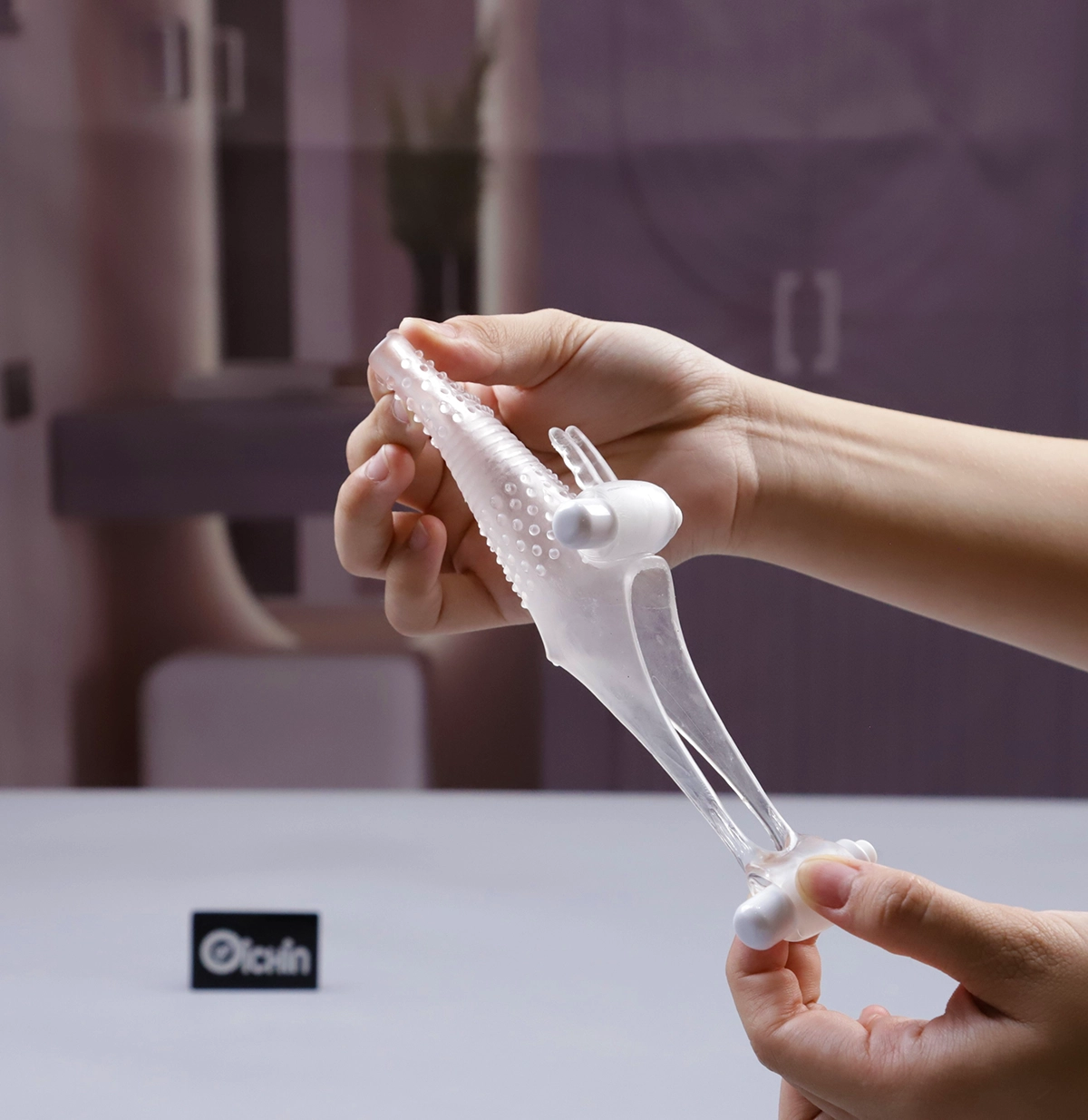 Bao cao su đôn dên Yeain mềm mại silicone uốn dẻo