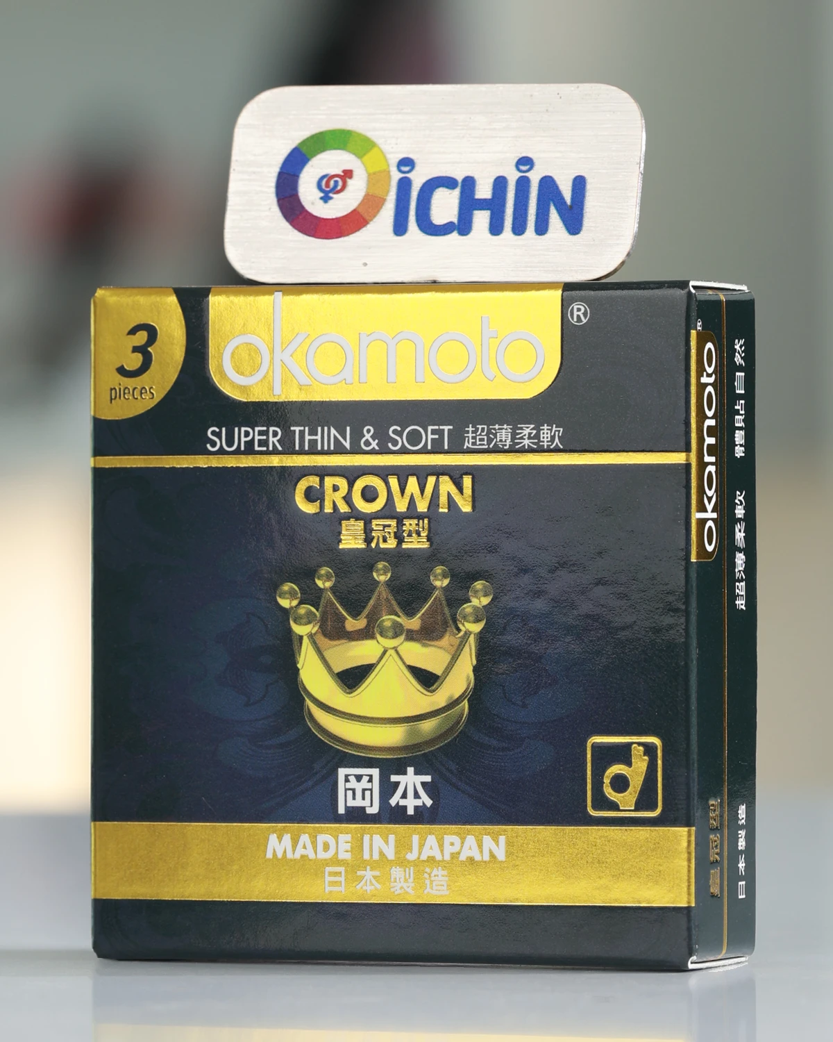 Okamoto Crown Super Thin & Soft hộp 3 chiếc