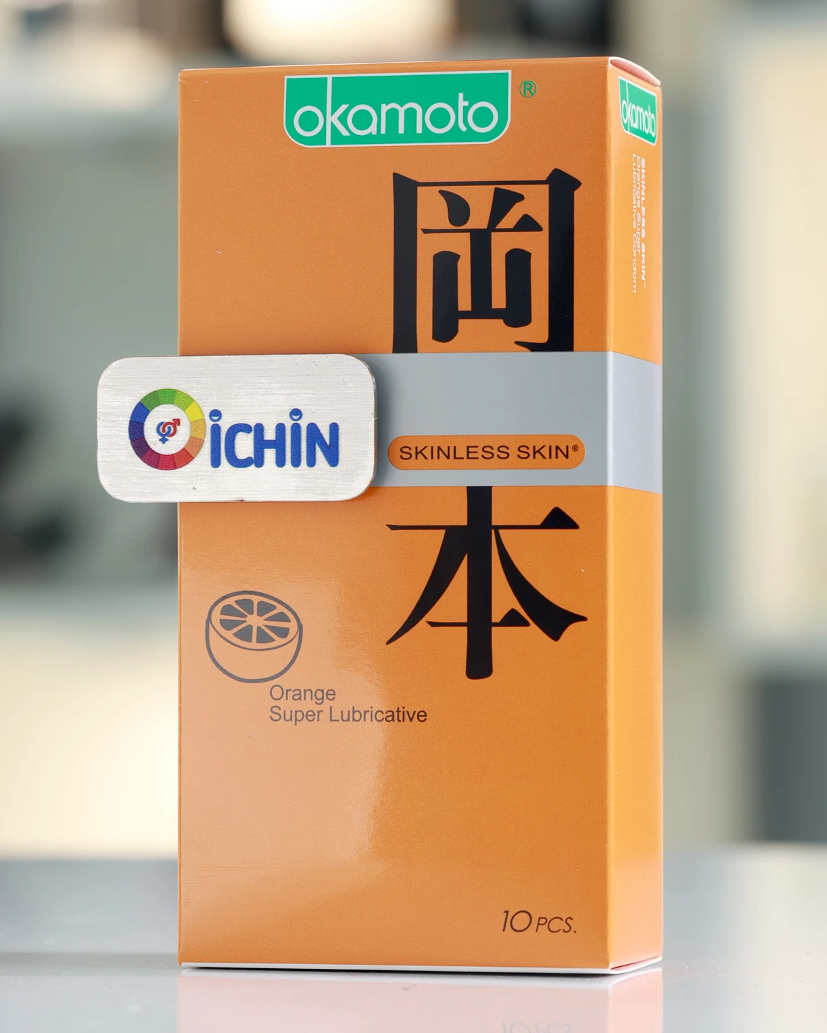 Okamoto Orange Super Lubricative hộp 10 chiếc