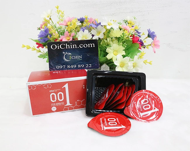 Bao cao su OLO Feel Ultrathin chính hãng Anh hộp 10 cái