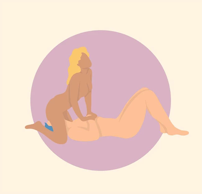 Tư thế nữ hoàng kích thích nữ giới