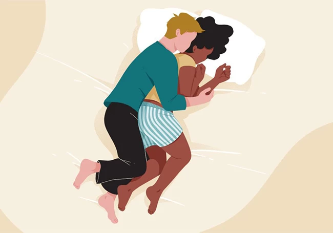 Tư thế Úp thìa (Spooning)