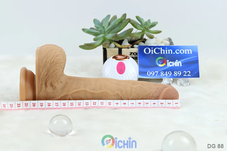 Dương vật giả rung thụt gắn tường YEAIN G Point tỏa nhiệt