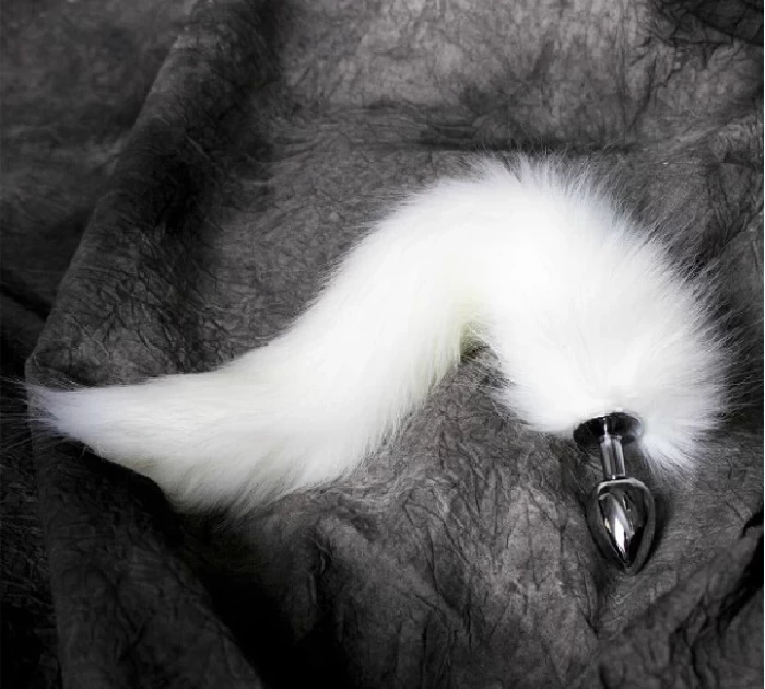 Đồ chơi kích hậu đuôi cáo Cosplay bằng iNox 