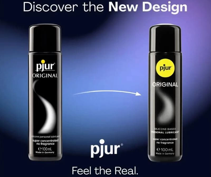 Thiết kế tông đen sang trọng của Gel Pjur Original