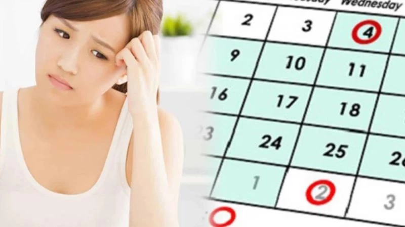 Phụ nữ lo lắng khi bị trễ kinh