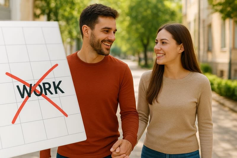 Chàng trai hủy lịch làm việc để hẹn hò cùng bạn gái