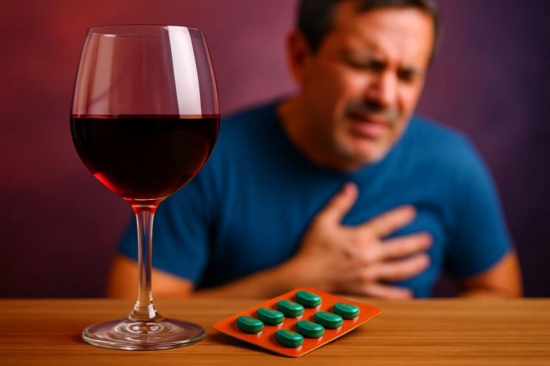 Dùng rượu và thuốc kích thích là lý do phổ biến khiến nam giới bị thượng mã phong