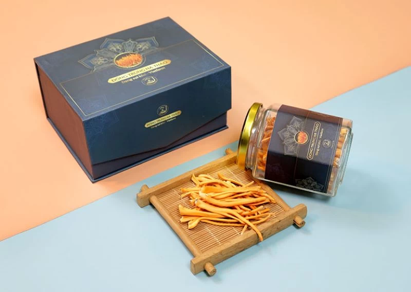 Hộp đông trùng hạ thảo có xuất xứ rõ ràng