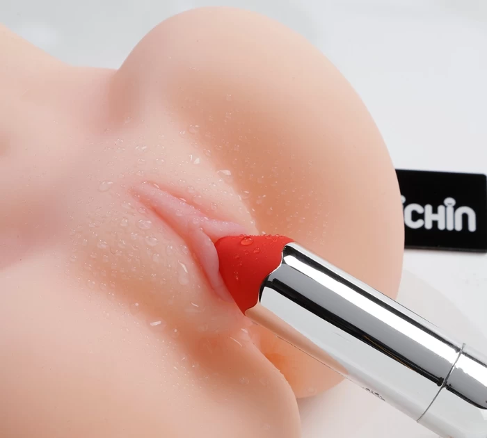 Phần đầu silicone mềm mại và 10 tần số rung của Son rung Leten The Second