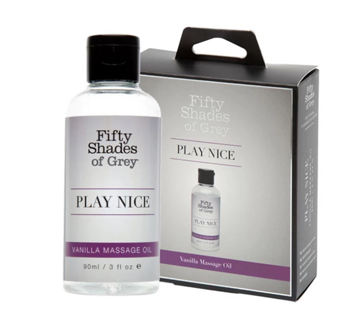 Dầu massage Fifty Shades of Grey Play Nice hương vanilla