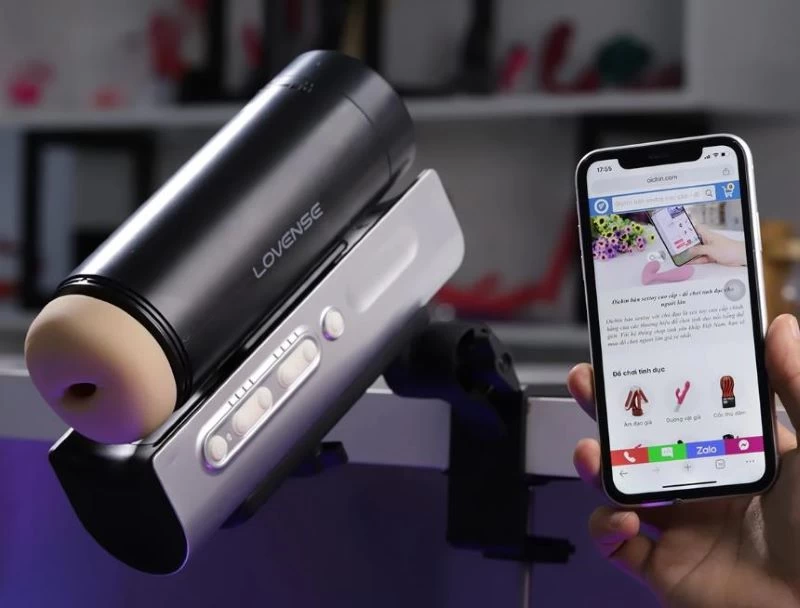 Sextoy kết nối app điện thoại giúp cặp đôi trải nghiệm hoan lạc dù ở xa nhau