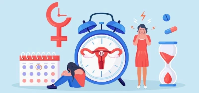 Áp lực công việc quá mức gây ảnh hưởng nội tiết và chu kỳ kinh nguyệt