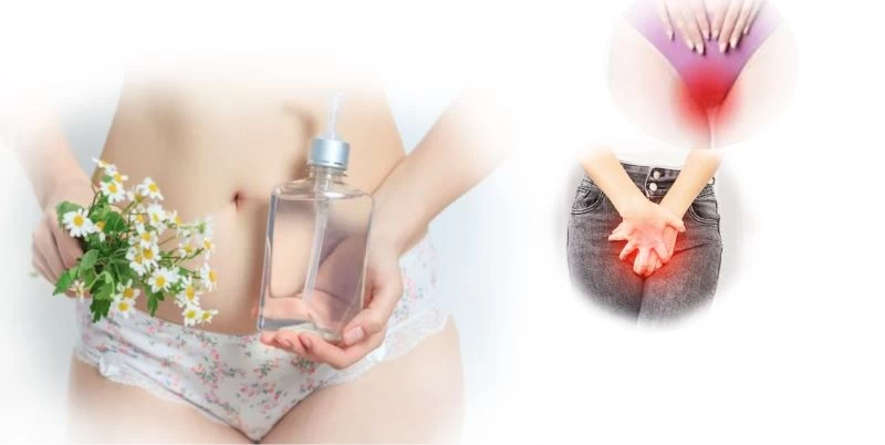 Bị kích ứng vùng kín khi dùng nước hoa không đúng cách