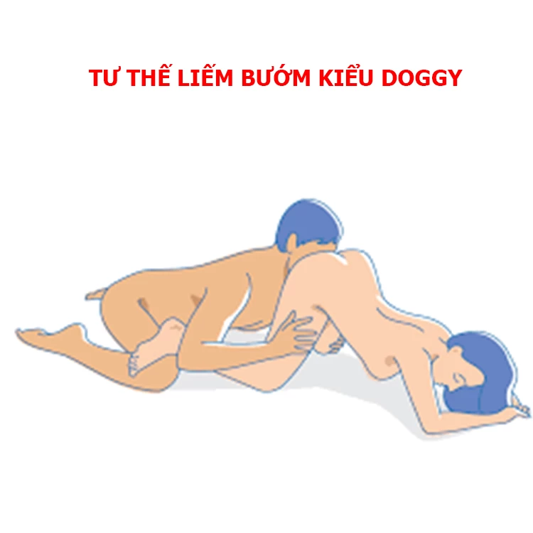 Liếm vùng kín phụ nữ TỪ PHÍA SAU