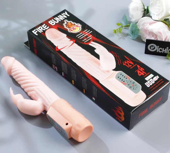Dương vật giả Baile Fire Bunny vỏ hộp