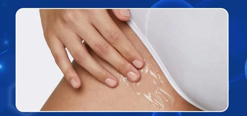 Dưỡng ẩm giúp vùng kín mềm mịn lâu dài