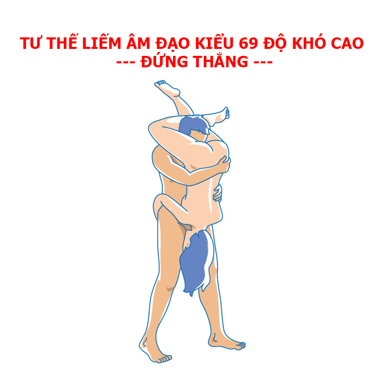 tư thế 69 đứng