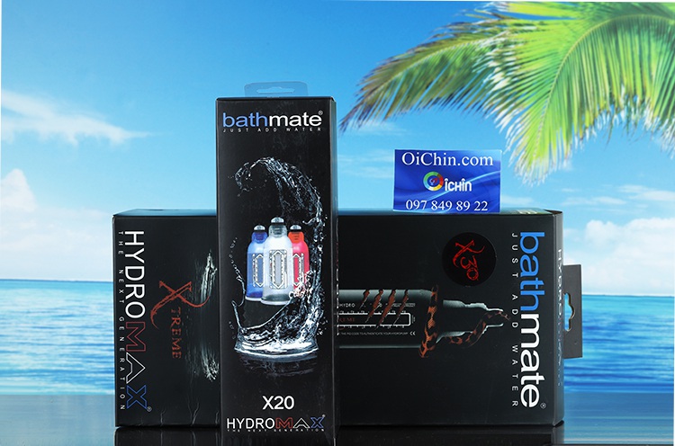 Máy tập Hydromax của thương hiệu Bathmate hiệu quả với áp lực nước