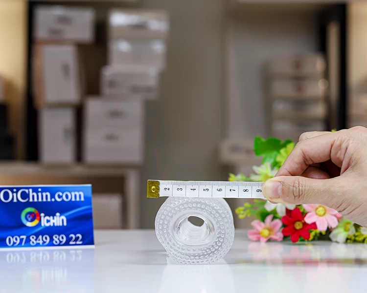 Cốc thủ dâm trong suốt 2 đầu