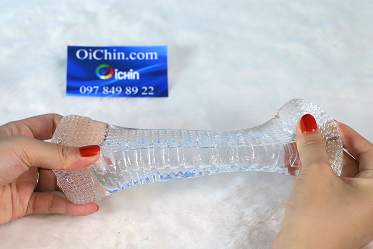 Cốc thủ dâm trong suốt 2 đầu