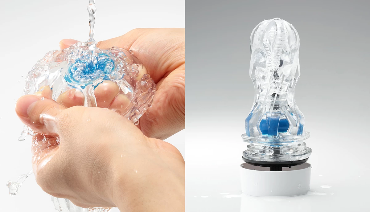 Dễ dàng vệ sinh với cốc thủ dâm Tenga Aero