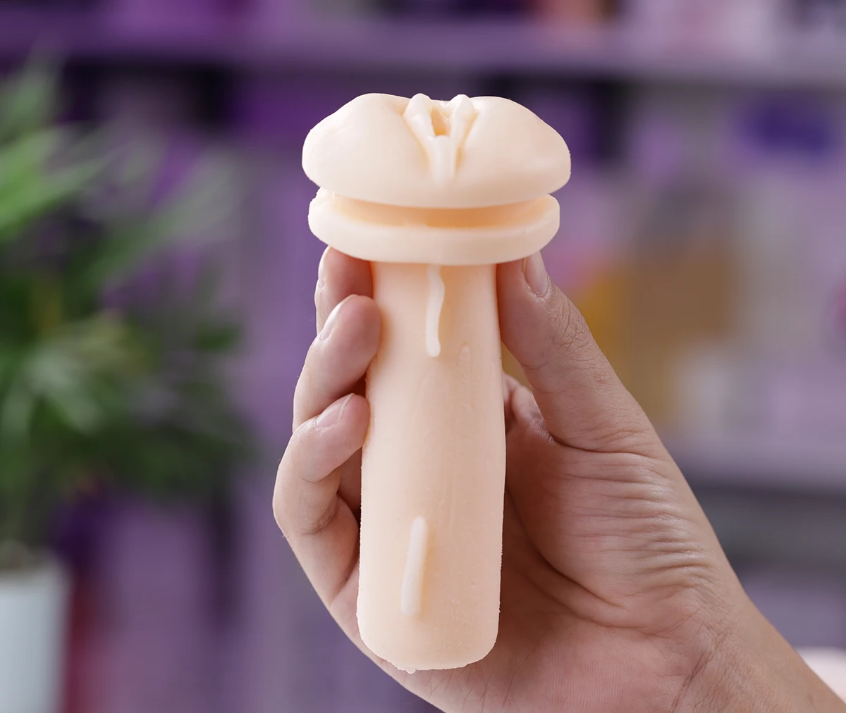 Silicone mềm mại êm ái của cốc thủ dâm NPG anime