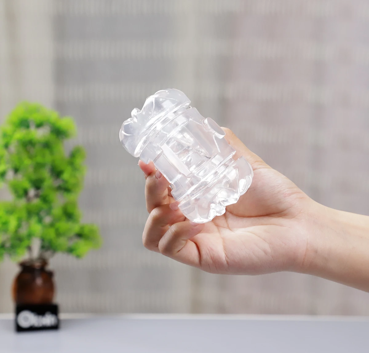 Cốc thủ dâm Fleshlight Quick Shot Vantage uốn dẻo trong suốt