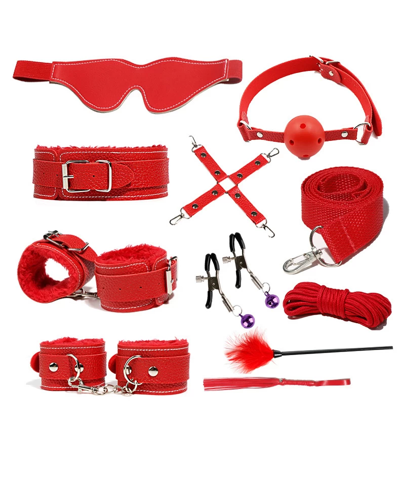 Biến thể BD01R của Đồ chơi bạo dâm Combo BDSM 10 món 50 sắc thái