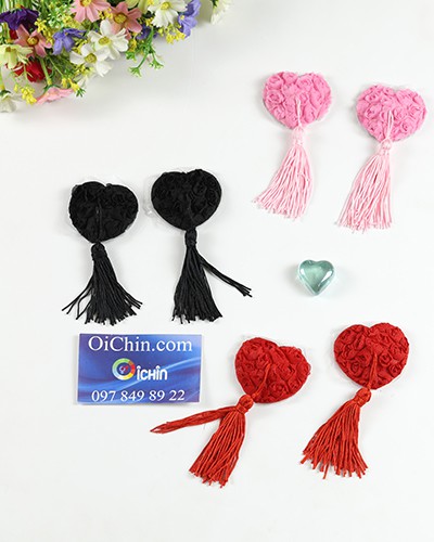 Miếng dán che nhũ hoa cho ngực sexy 3 màu