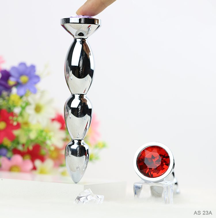 Phích cắm hậu môn Inox cao cấp sang chảnh trơn láng nhiều màu 