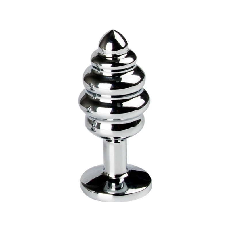 Phích cắm hậu môn xoắn ốc iNox cao cấp