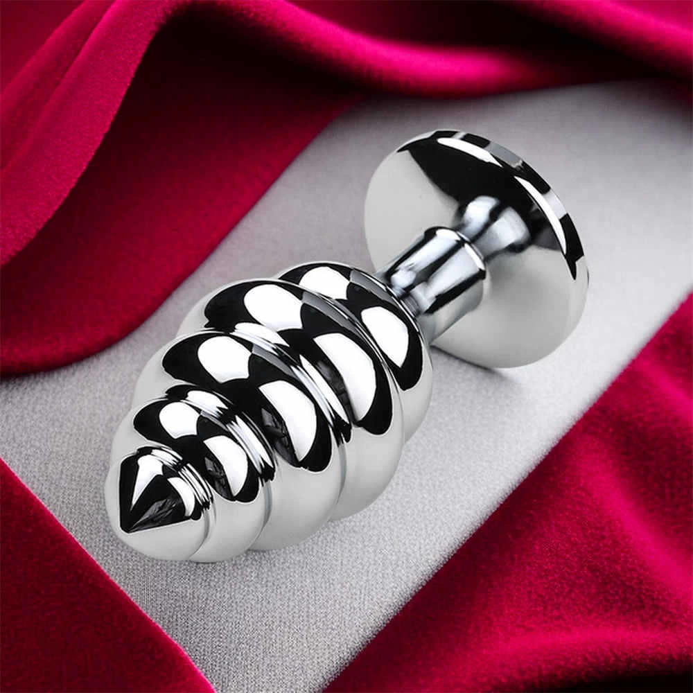 Chất liệu inox cao cấp đính đá lấp lánh xoắn ốc