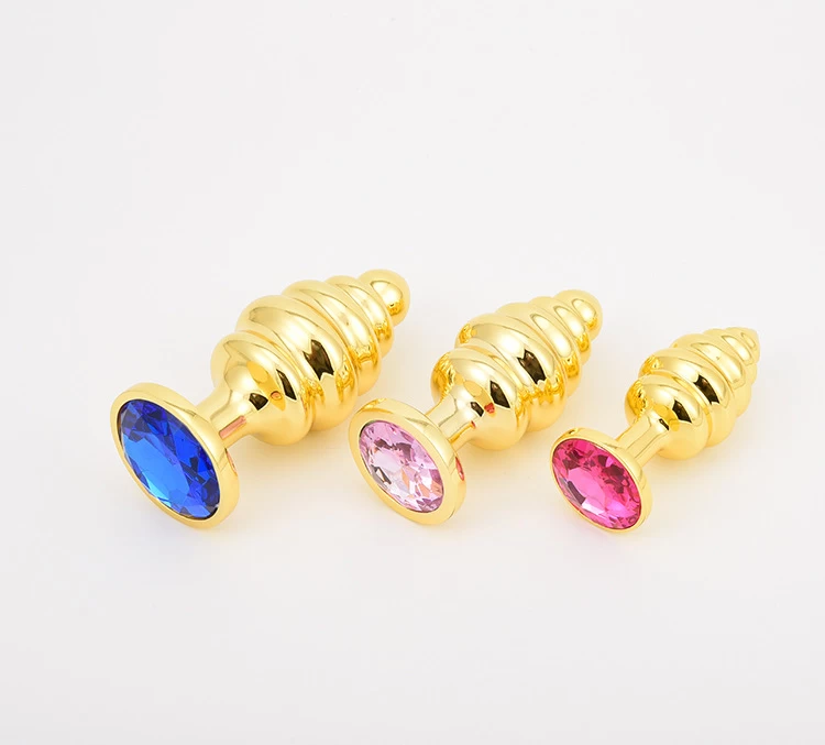 Đồ kích thích hậu môn này được thiết kế dạng xoắn ốc, nhiều màu