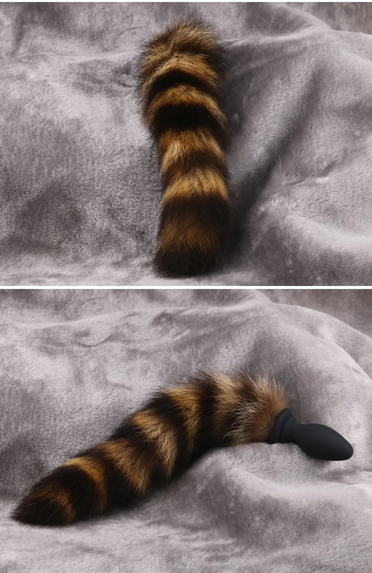 Đuôi cáo Cosplay xen kẽ