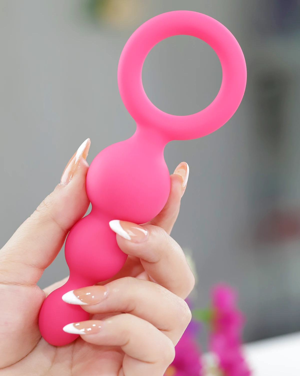 Satisfyer Booty Call màu hồng đậm