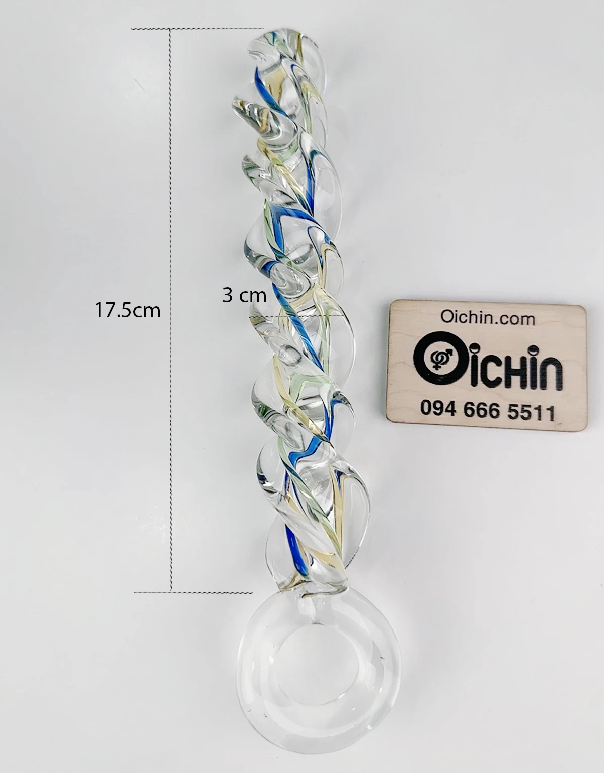 Sextoy thuỷ tinh xoắn ốc