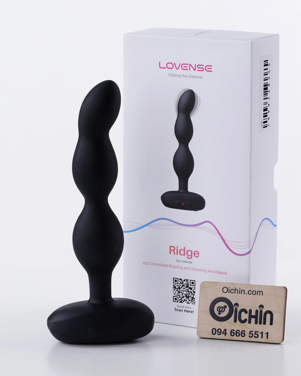 Đồ chơi kích hậu Lovense Ridge có thiết kế chuỗi mắt xích