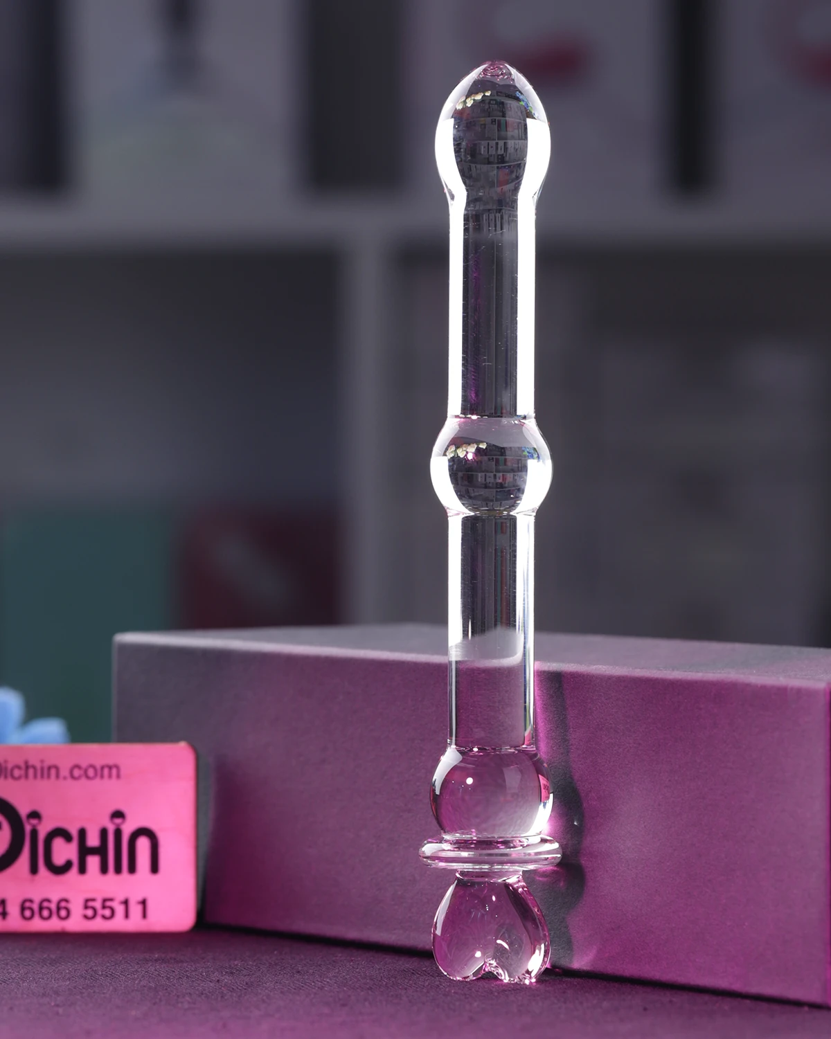 sextoy hậu môn Mizz Zee thủy tinh