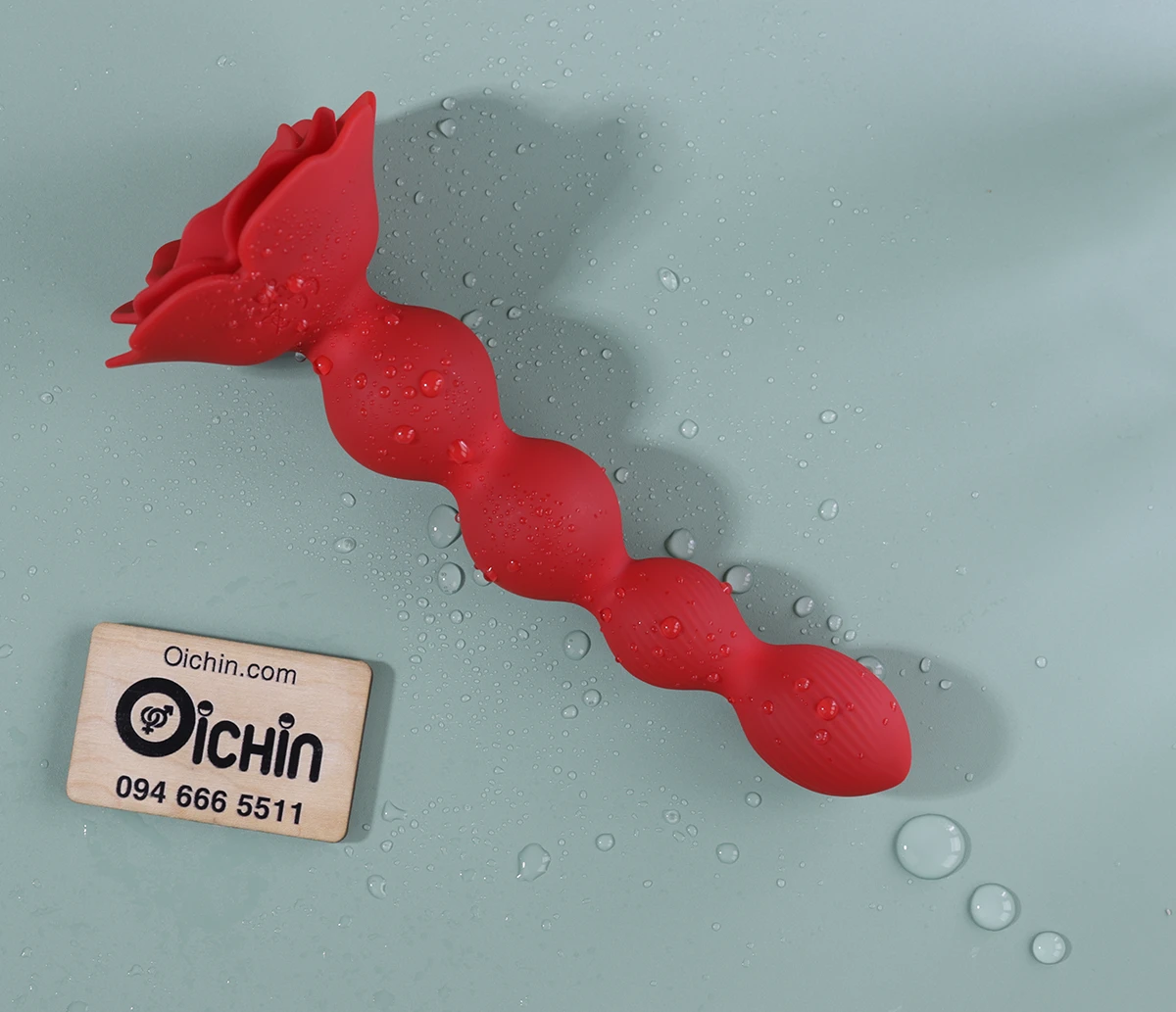 Butt Plug Flower hạt xoắn