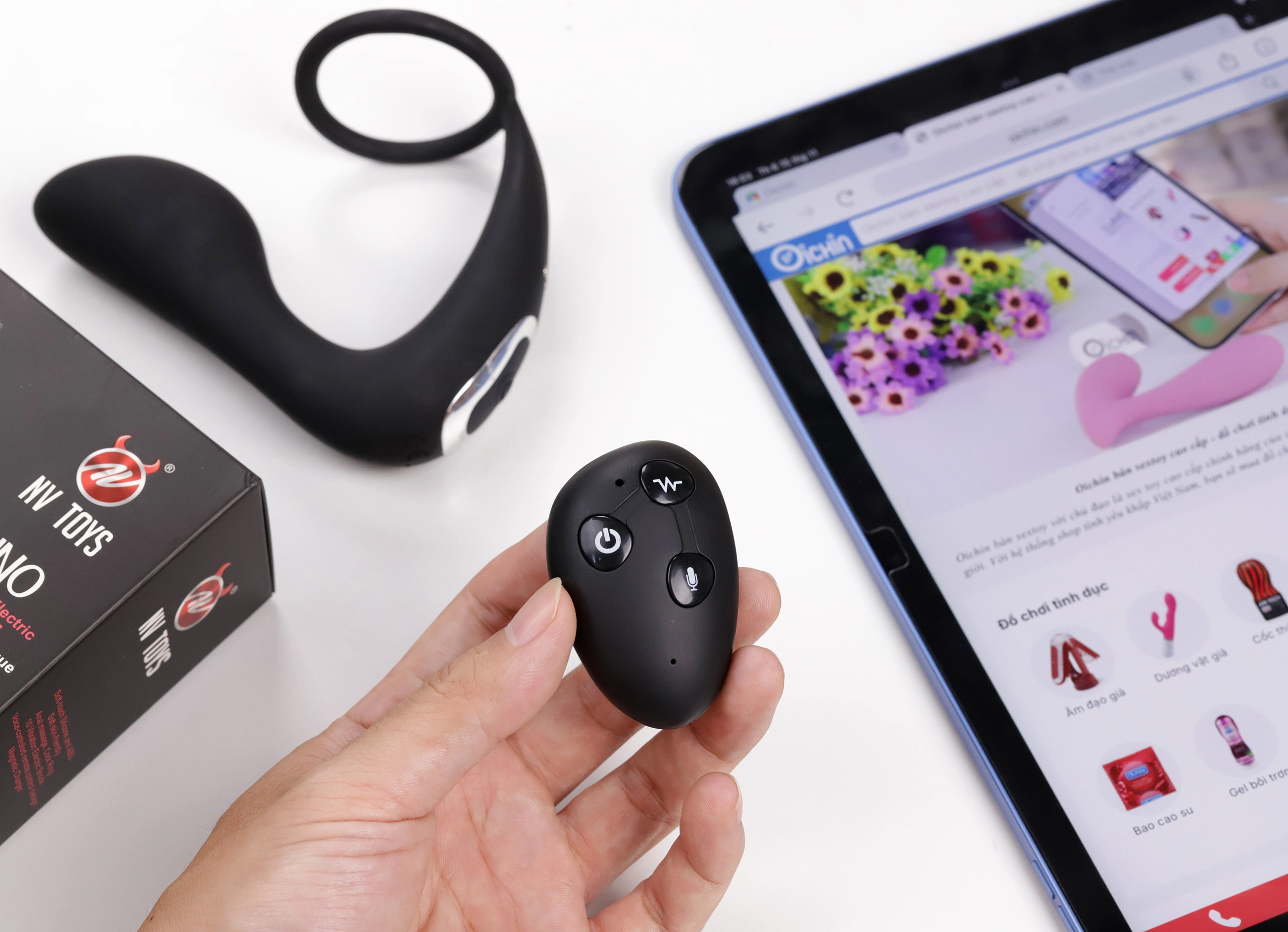 10 chế độ rung với điều khiển remote