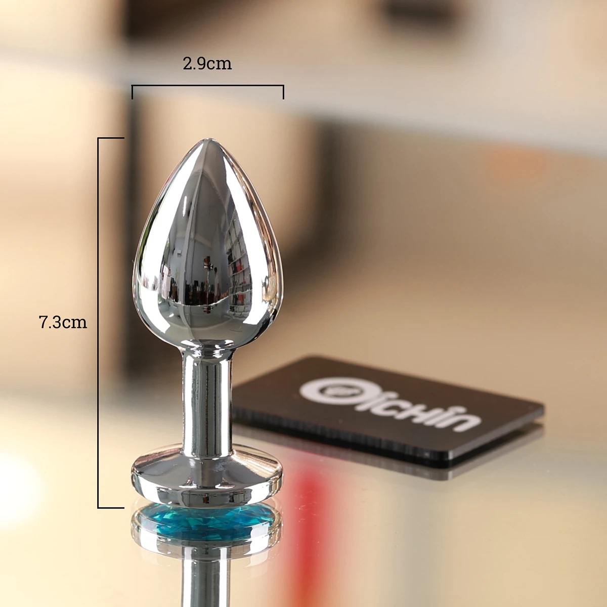 Ảnh thông số kích thước của Phích cắm hậu môn Lovetoy