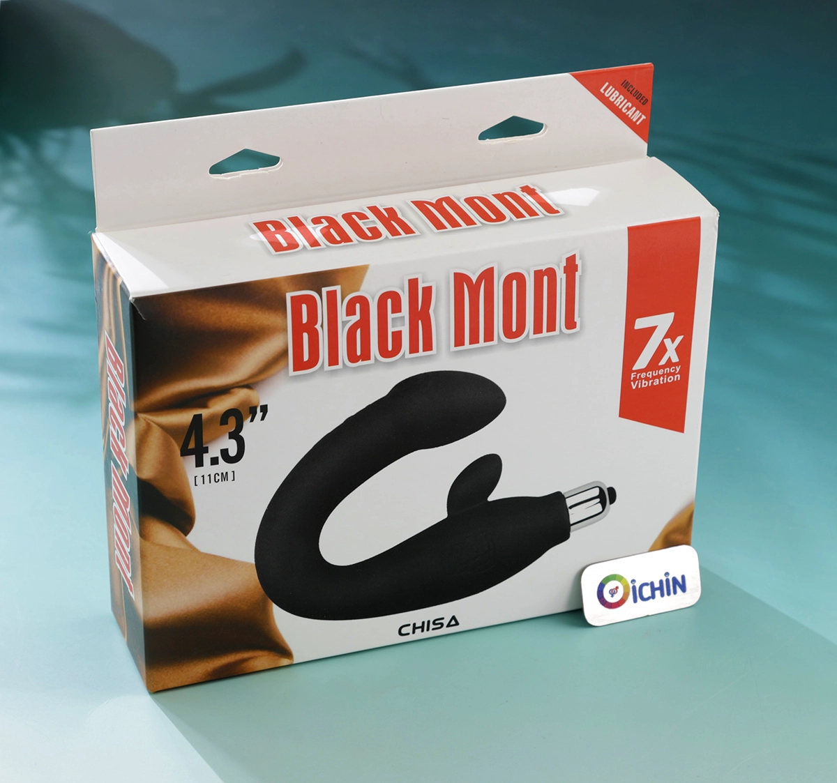 Hộp đóng gói Chisa Black Mont rung kích thích 7x tần số